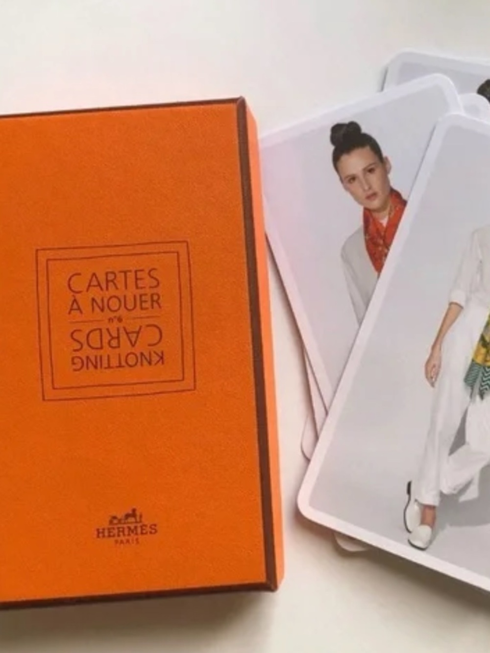 Hermes Knotting Cards